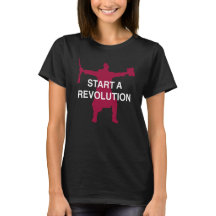 Lawrence Times femme Start a Revolution T-shirt v2