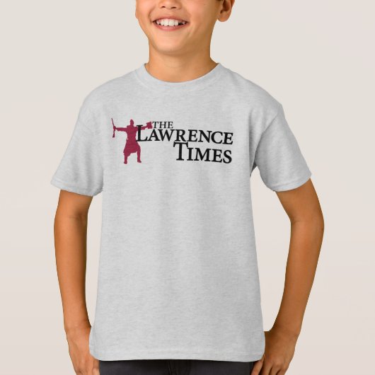 Lawrence Times kind T-shirt (Voorkant)