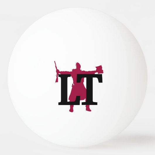 Lawrence Times ping pong ball (Voorkant)