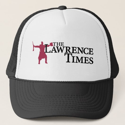 Lawrence Times trucker hat Pet (Voorkant)