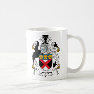 Lawson Family Crest Koffiemok
