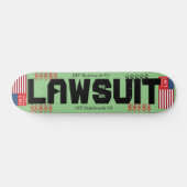 LAWSUIT Skateboard (Horizontaal)
