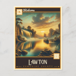 Lawton, Oklahoma Briefkaart