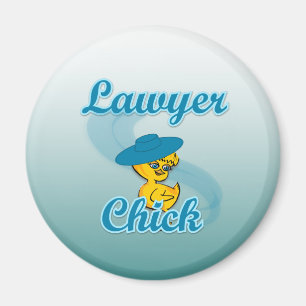 Lawyer Chick #3 Magneet