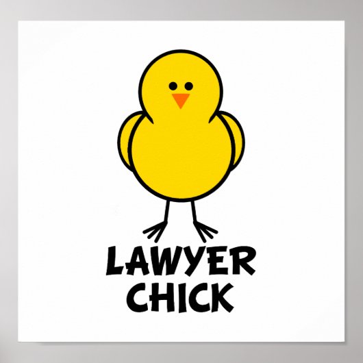 Lawyer Chick Poster (Voorkant)