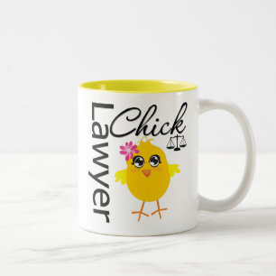 Lawyer Chick Tweekleurige Koffiemok