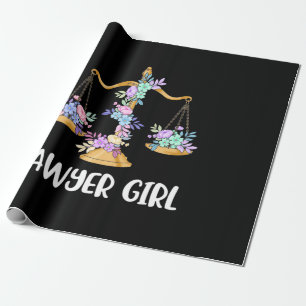 Lawyer Girl Cadeaupapier