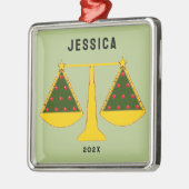 Lawyer Holiday Gift Metalen Ornament (Links)