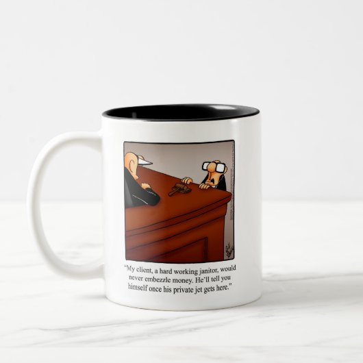 Lawyer Humor Koffie Mok Gift (Links)