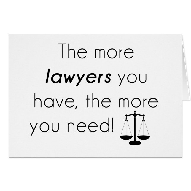 Lawyer humour (Devant horizontal)