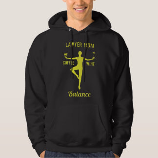 Lawyer Ma Coffee Wine Balance Hoodie
