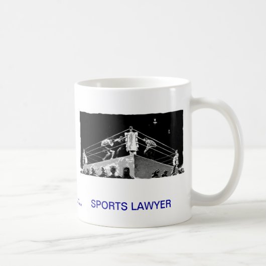Lawyer™ mort folâtre la tasse de café d'avocat (Droite)