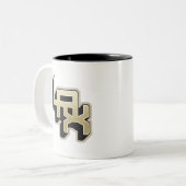 Lax Fusion Tweekleurige Koffiemok (Voorkant links)