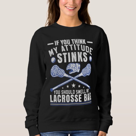 Lax Lacrosse Player Trui (Voorkant)