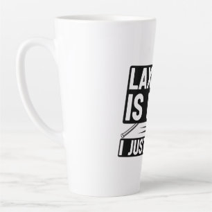 LAX Lacrosse Tumbler Latte Mok