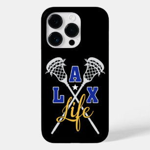 LAX Life / Aangepaste kleuren / Lacrosse Case-Mate iPhone 14 Pro Hoesje
