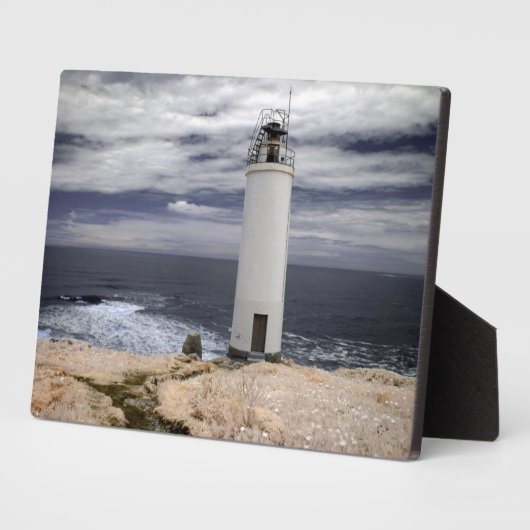 Laxe Lighthouse | Galicië, Spanje Fotoplaat (Zijkant)