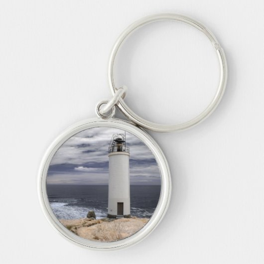 Laxe Lighthouse | Galicië, Spanje Sleutelhanger (Voorkant)