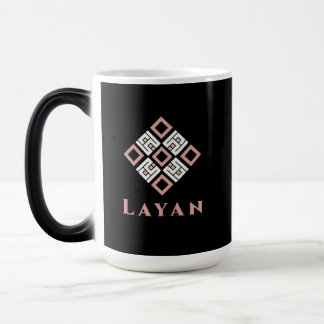 LAYAN Naam Mok | Modern Geometrisch Kufisch Patroo