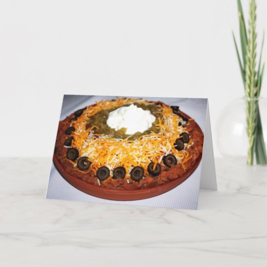 Layer Bean Dip Kaart (Voorkant)