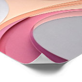 Layered Grace Abstract Feminine Portrait Poster (Hoek)