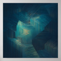 Layered Translucent Grid Wallpaper - High Tech