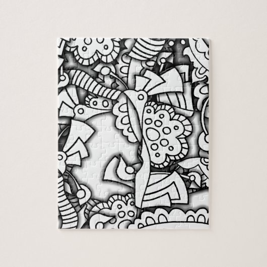 Layery Doodles Series Legpuzzel (Verticaal)