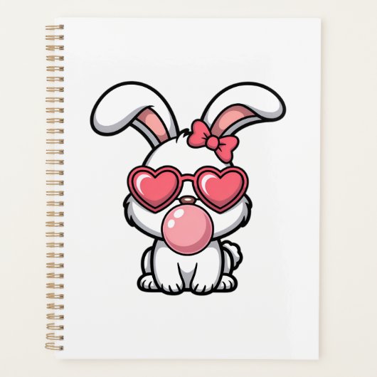 layful Kawaii Rabbit with Bubblegum Bubble Planner (Voorkant)
