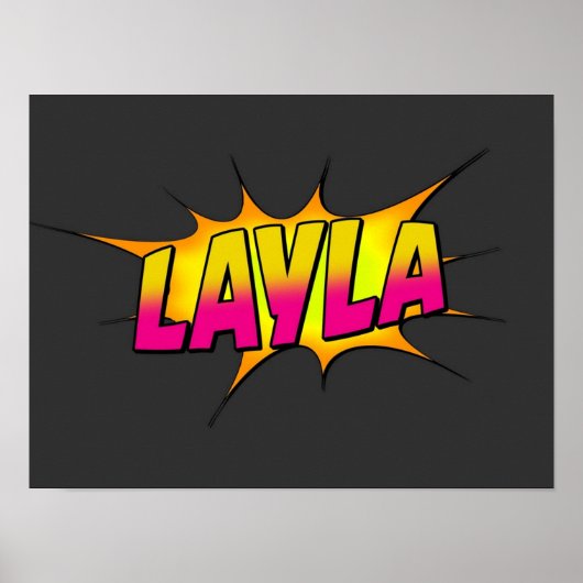 Layla Poster (Voorkant)