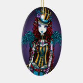 "Layla" Steampunk Circus Tattoo Sideshow Ornament (Rechts)