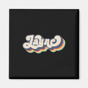 Layne Naam Gepersonaliseerde Achternaam Voornaam L Magneet