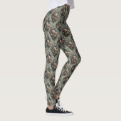 🩸 Lazarus Weeps – Gotisch Victoriaans Delirium Leggings (Rechts)