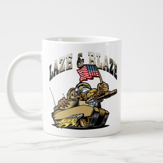 LAZE ET BLAZE DE Coffee Mug 20oz (Gauche)