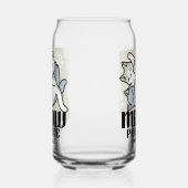 Laze Furr Days - Schattige Lazy Cats Design Blikvorm Glas (Rechts)