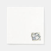 Laze Furr Days - Schattige Lazy Cats Design Servet (Voorkant)