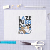 Laze Furr Days - Schattige Lazy Cats Design Tissuepapier (Craft)