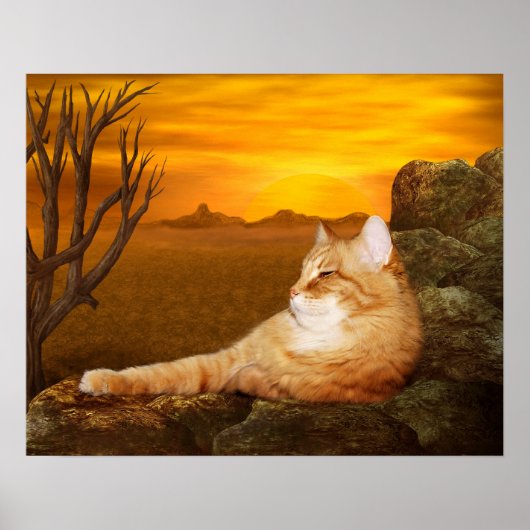 Lazing kat poster (Voorkant)