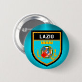 Lazio Flag Ronde Button 5,7 Cm (Voorkant /achterkant)