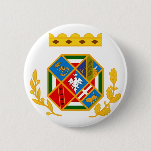 Lazio Italië Ronde Button 5,7 Cm (Voorkant)