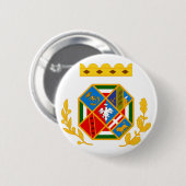 Lazio Italië Ronde Button 5,7 Cm (Voorkant /achterkant)