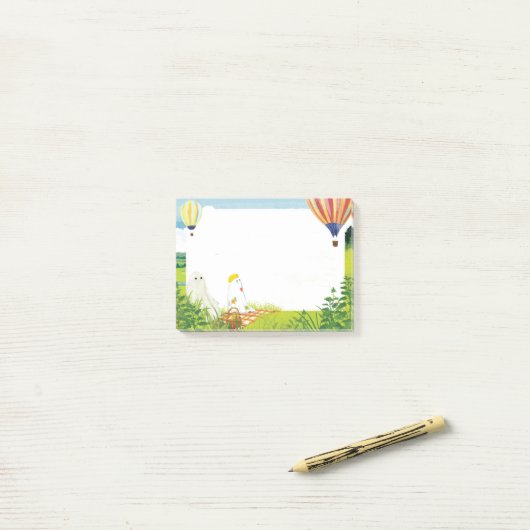 Lazy Aftermiddag Post-it® Notes (Op bureau)