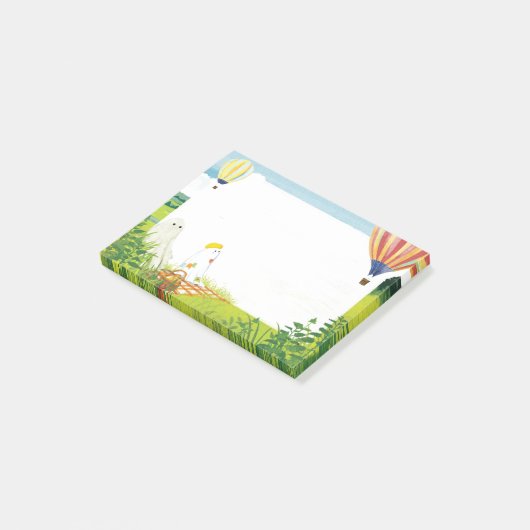 Lazy Aftermiddag Post-it® Notes (Schuin)