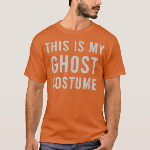 Lazy Ancient Ghost Costume Funny Trick Treat Snoep T-shirt
