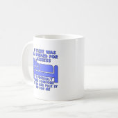 Lazy Award Funny Mug (Devant gauche)