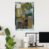 Lazy Bunny Poster (Thuiskantoor)