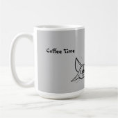 LAZY CAT CAFÉ MUG (Gauche)