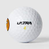 Lazy Cat Days Golf Balls Golfballen (Logo)