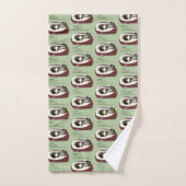 Lazy Chat Led Green Funny (Serviette à main)