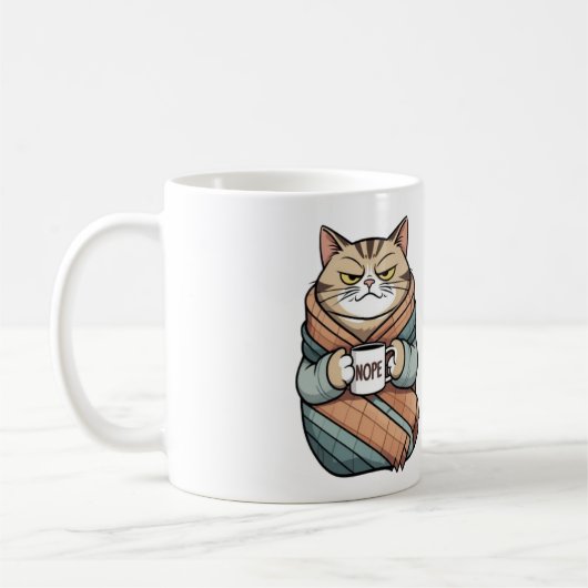 Lazy Classic Mok, 11 oz Koffiemok (Links)