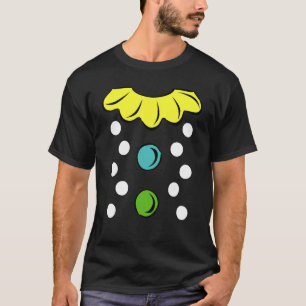 Lazy Costume T - shirts Clown with Bow Stropdas an